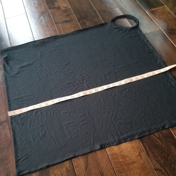 Moda International Victoria's Secret Black Beach Coverup Wrap/Dress - Picture 4 of 6